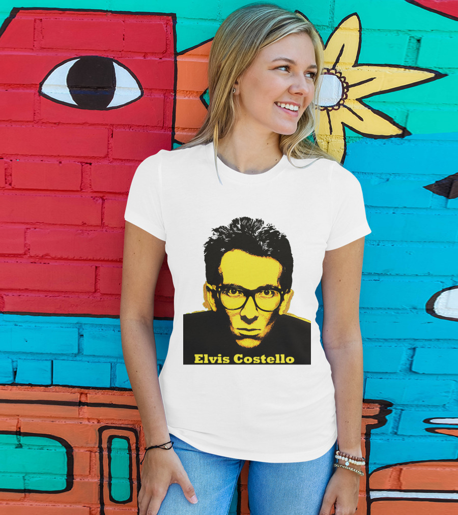 Elvis Costello Evctl 02 Portrait T-Shirt