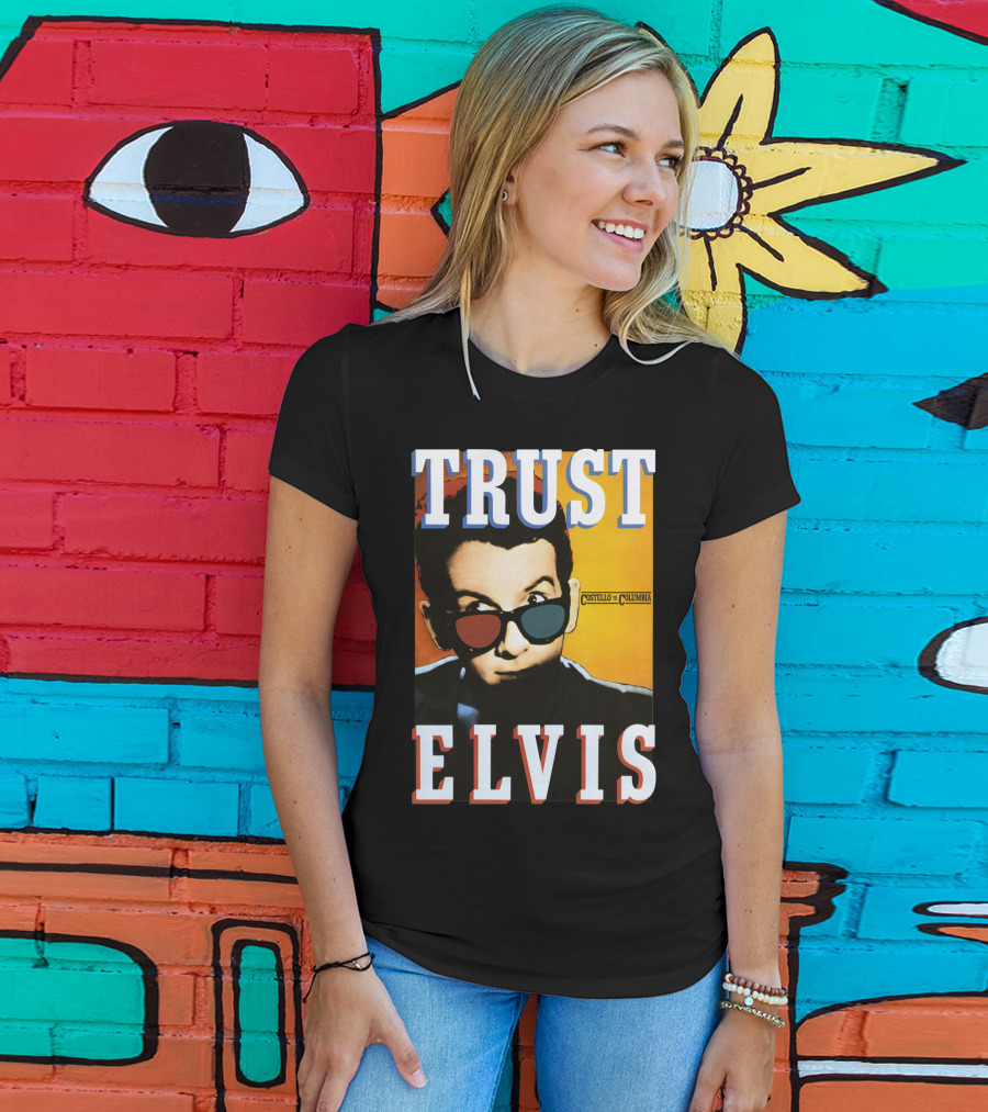 Trust Elvis Costello Columbia 35 T-Shirt
