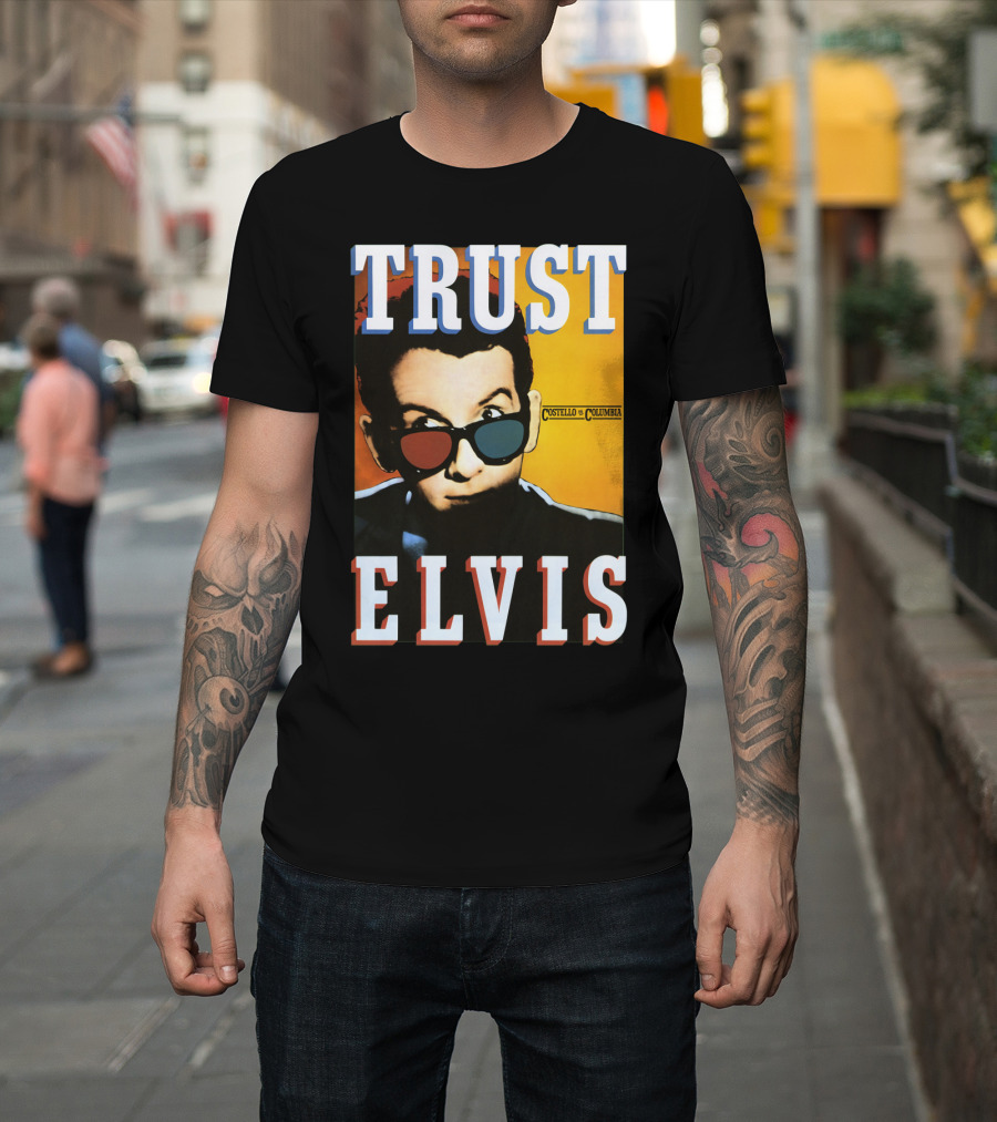 Trust Elvis Costello Columbia 35 T-Shirt