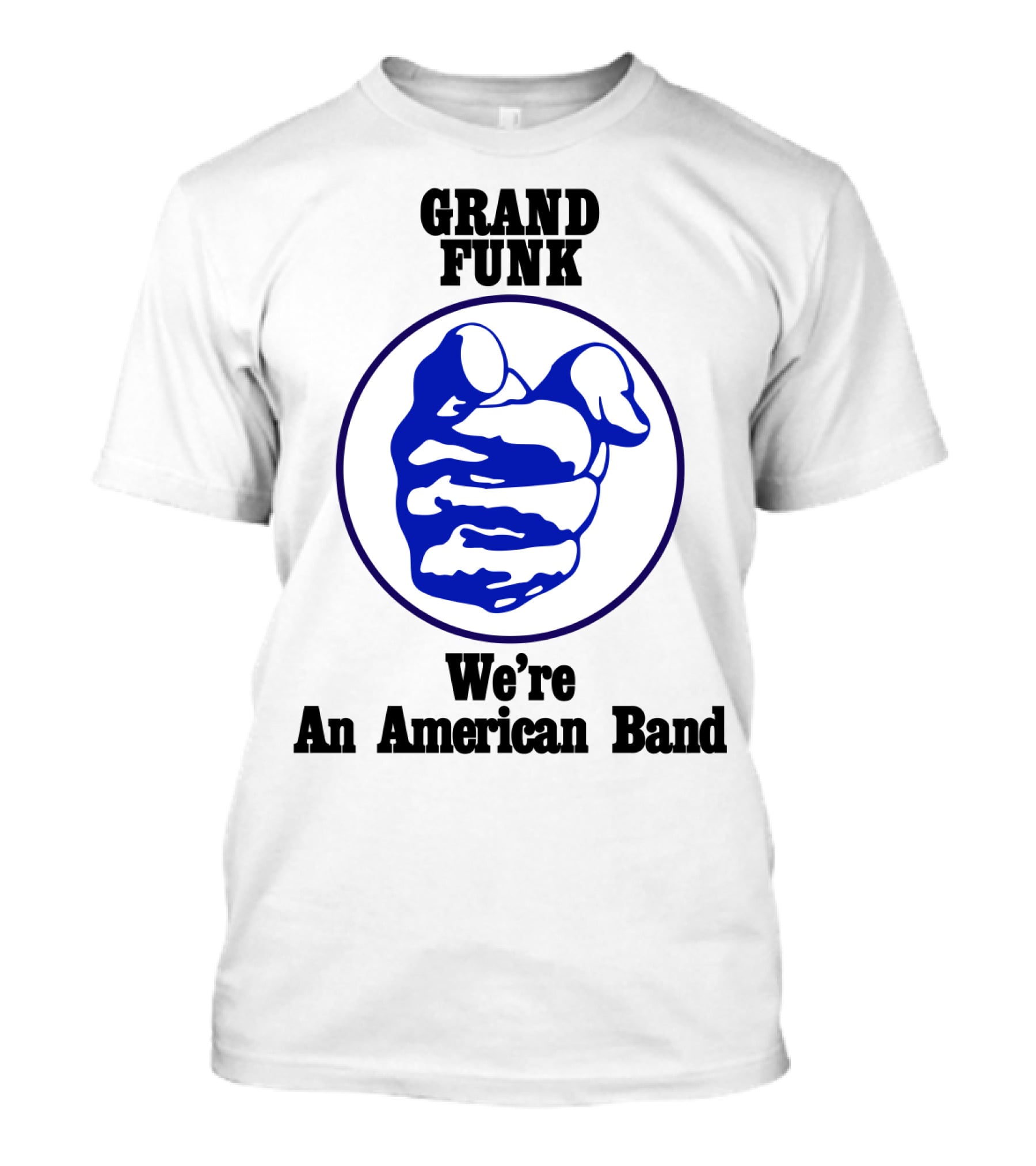 Grand Funk We're An American Band Vintage Fist T-Shirt