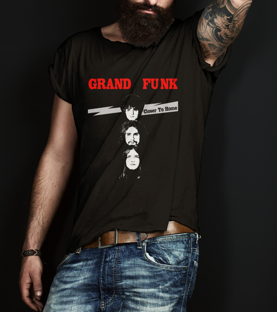 Grand Funk Closer To Home Album Art GFR 07 T-Shirt