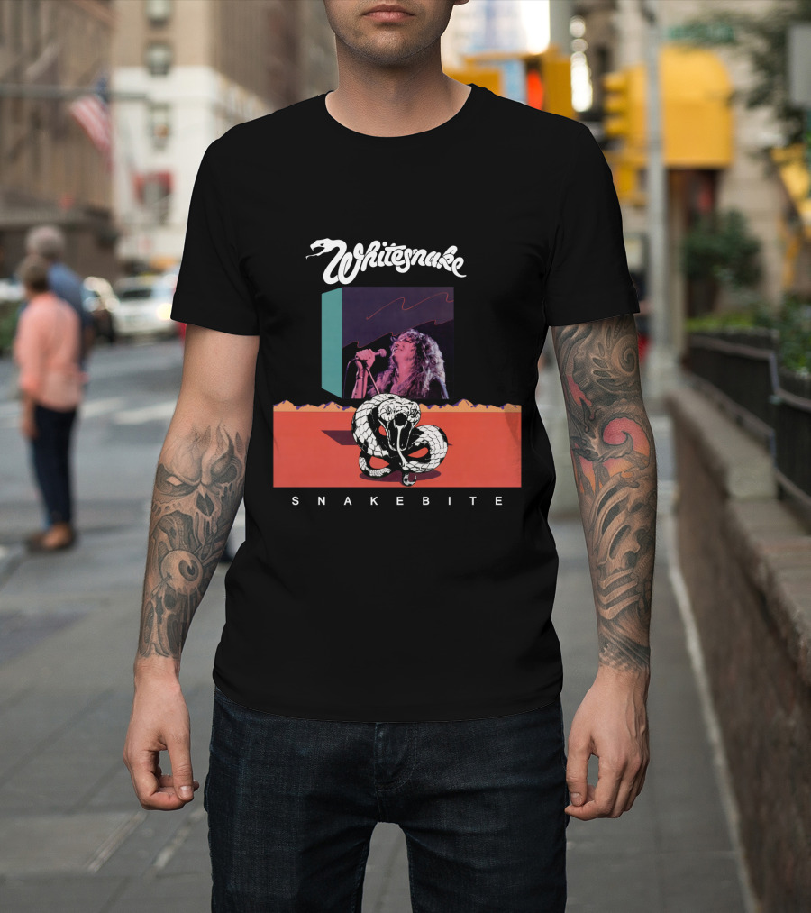 Whitesnake Snakebite WSN 02 Vintage Concert T-Shirt