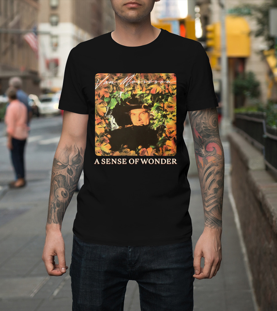 Van Morrison A Sense Of Wonder Autumn Leaves T-Shirt