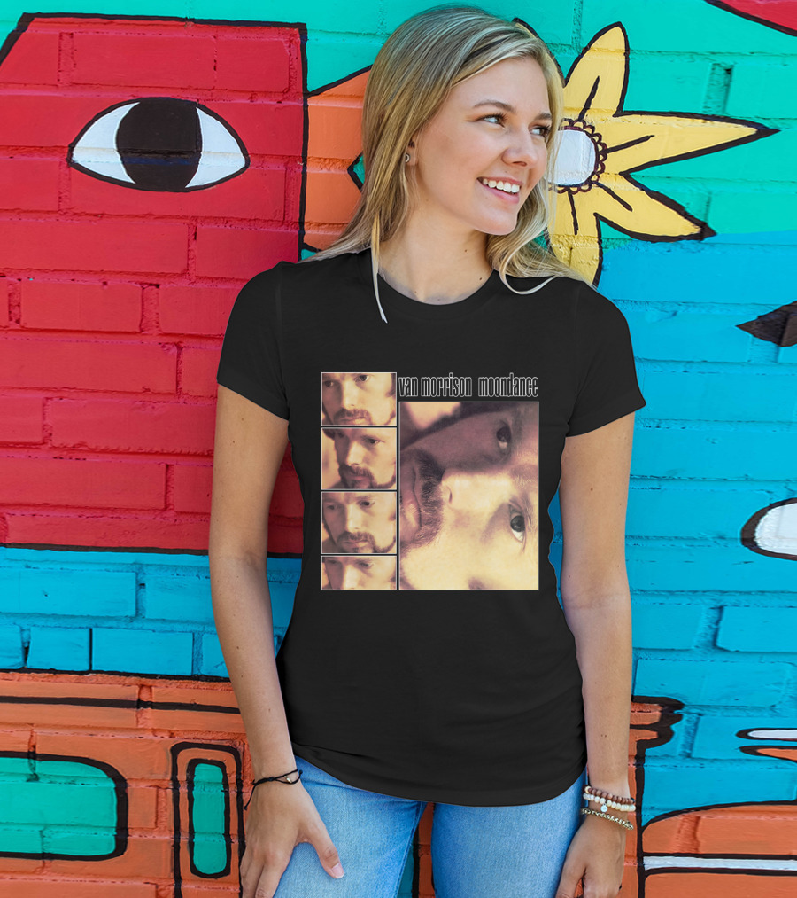 Van Morrison Moondance Album Cover Montage T-Shirt