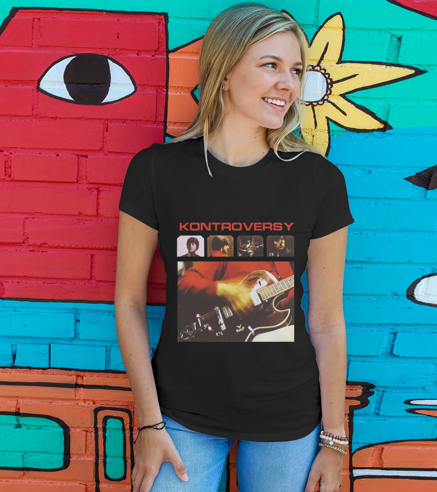 Kontroversy Album Guitar Iconic Band Portraits T-Shirt