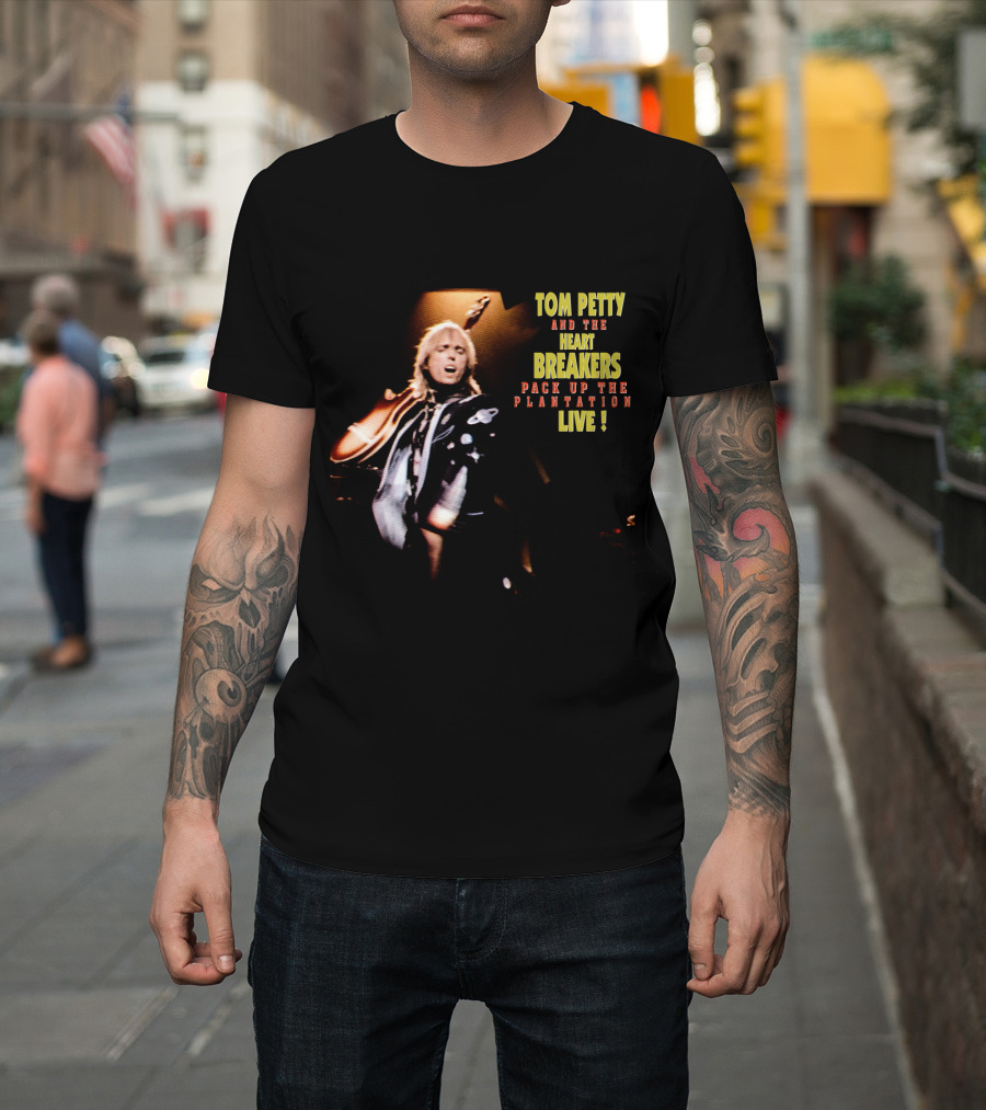 Tom Petty And The Heartbreakers Pack Up The Plantation Live T-Shirt