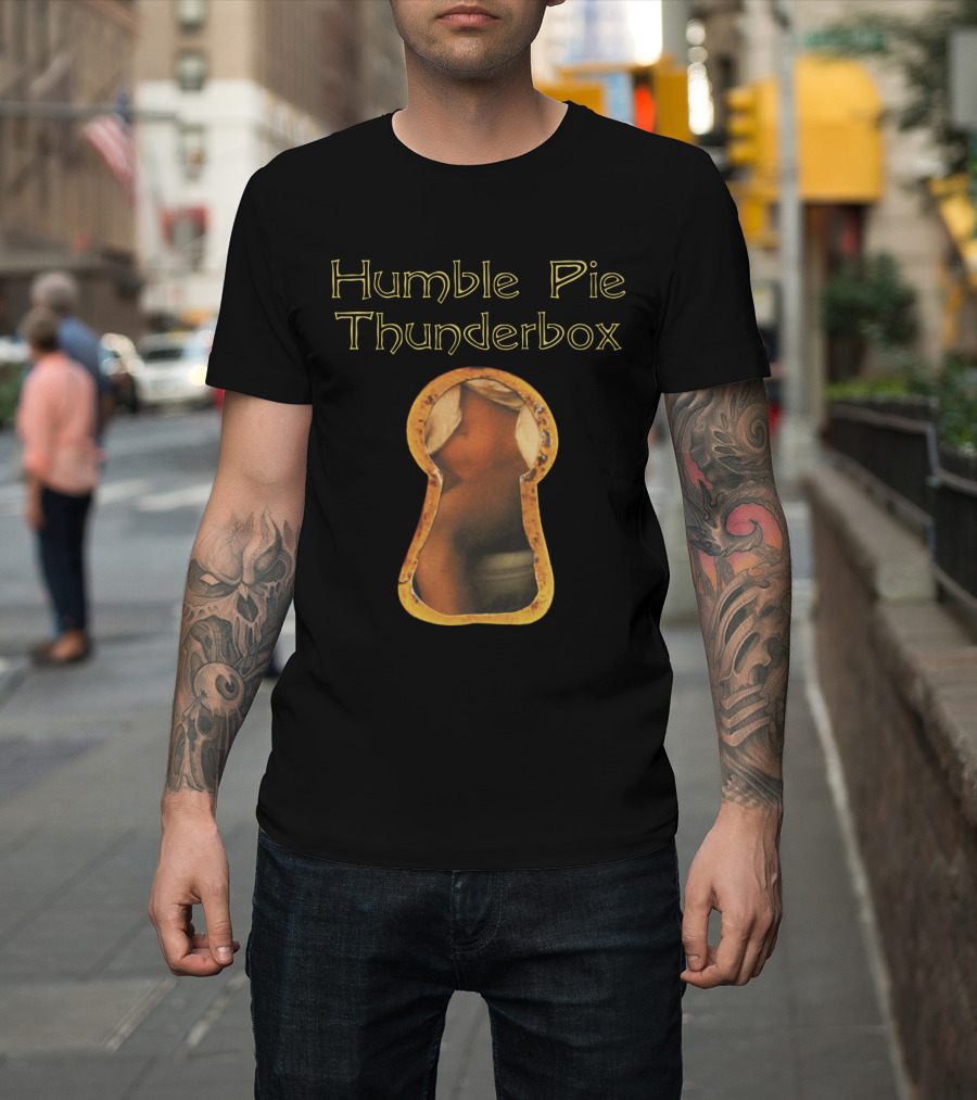 Humble Pie Thunderbox Keyhole Album Cover T-Shirt