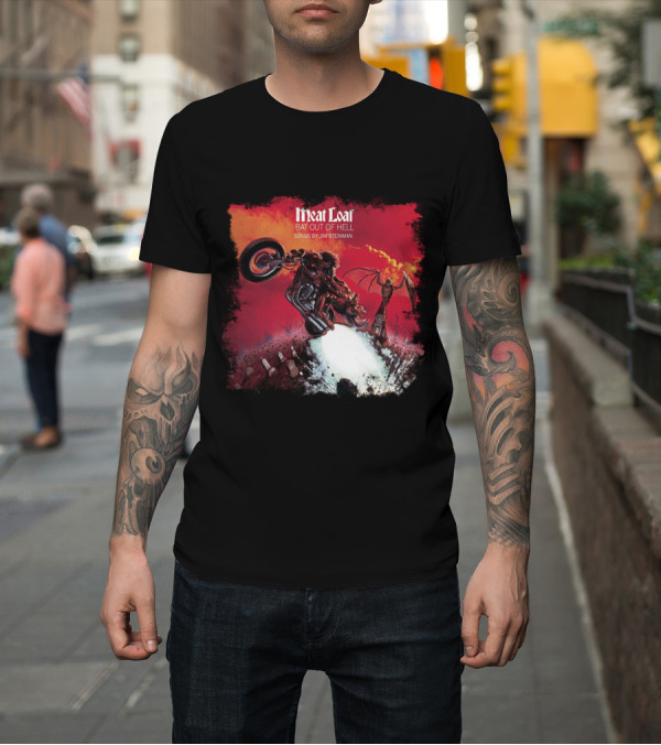 Shirt: Meat Loaf Bat Out of Hell Songs by Jim Steinman T-Shirt Meat Loaf Bat Out of Hell Songs by Jim Steinman T-Shirt