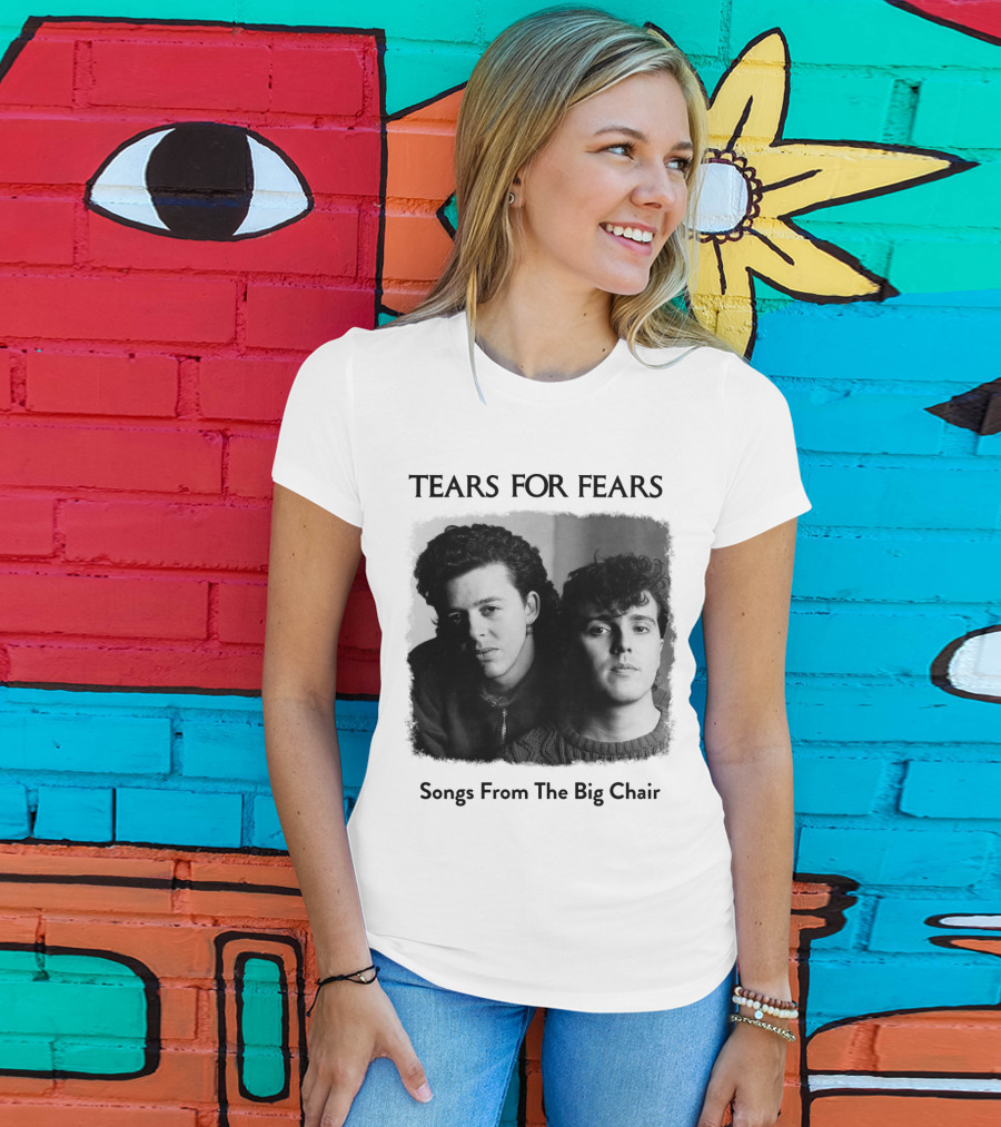 Tears For Fears Songs From The Big Chair Vintage Album T-Shirt