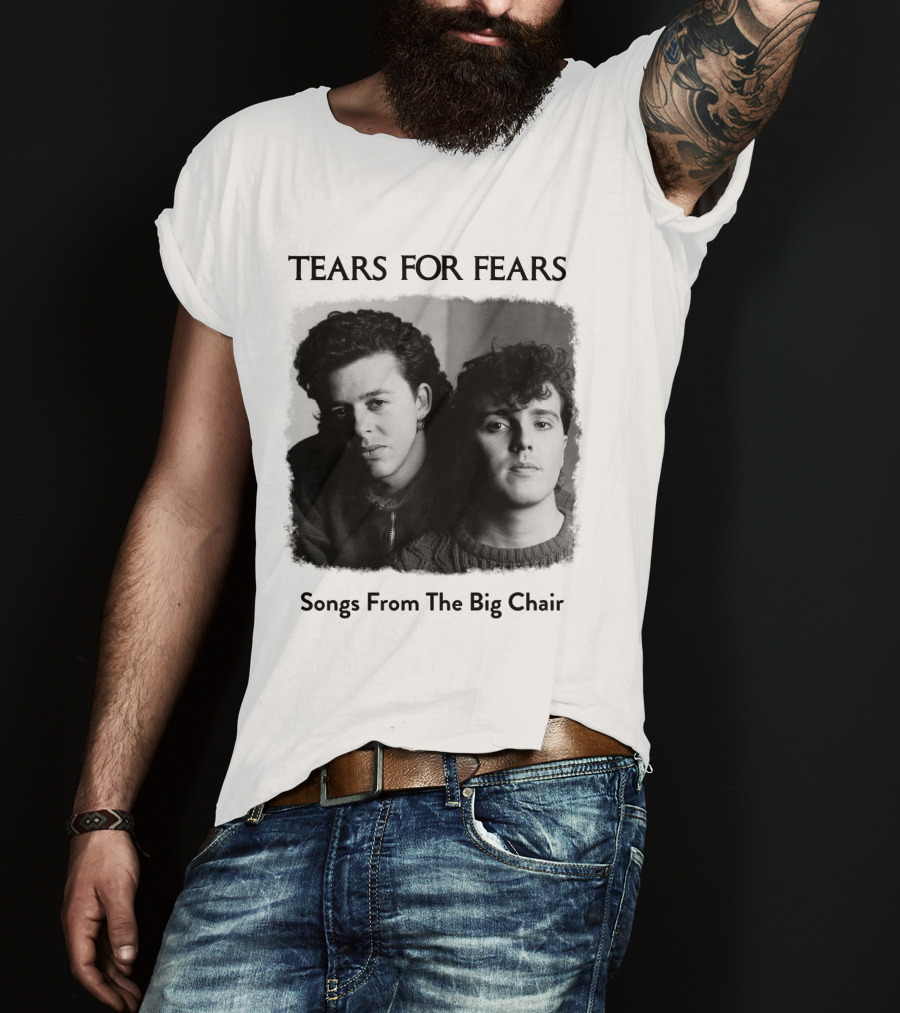 Tears For Fears Songs From The Big Chair Vintage Album T-Shirt