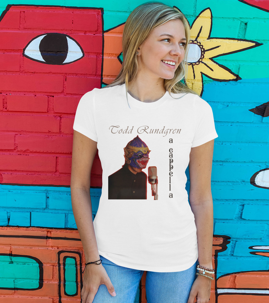 Todd Rundgren A Cappella Mask With Microphone T-Shirt