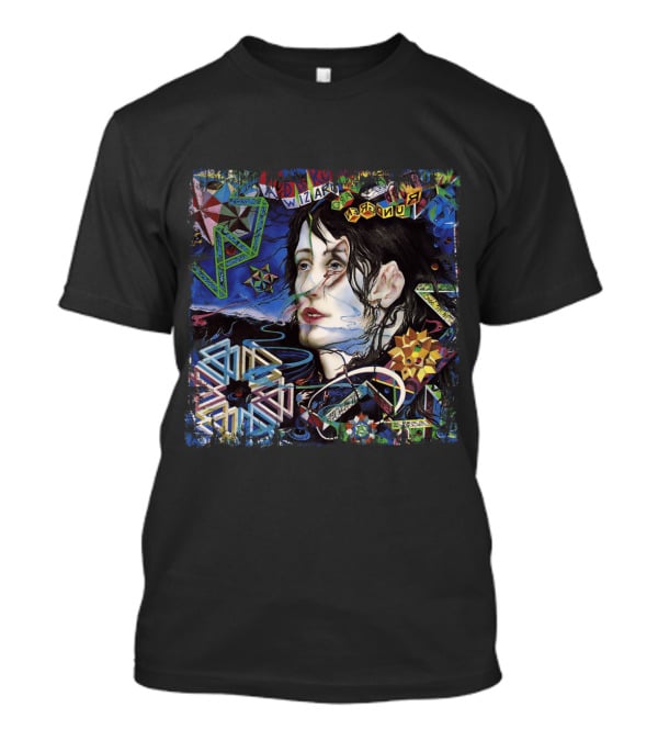 TRG 13 A Wizard A True Star Collage Art With Psychedelic T-Shirt