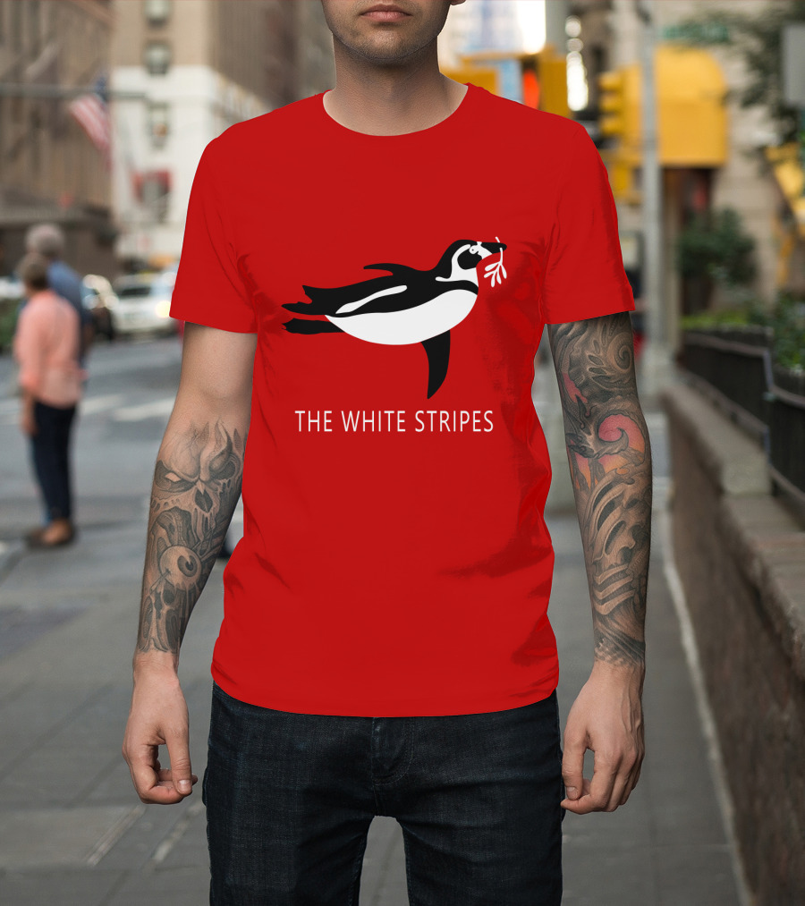 The White Stripes Penguin Tws-Ms T-Shirt