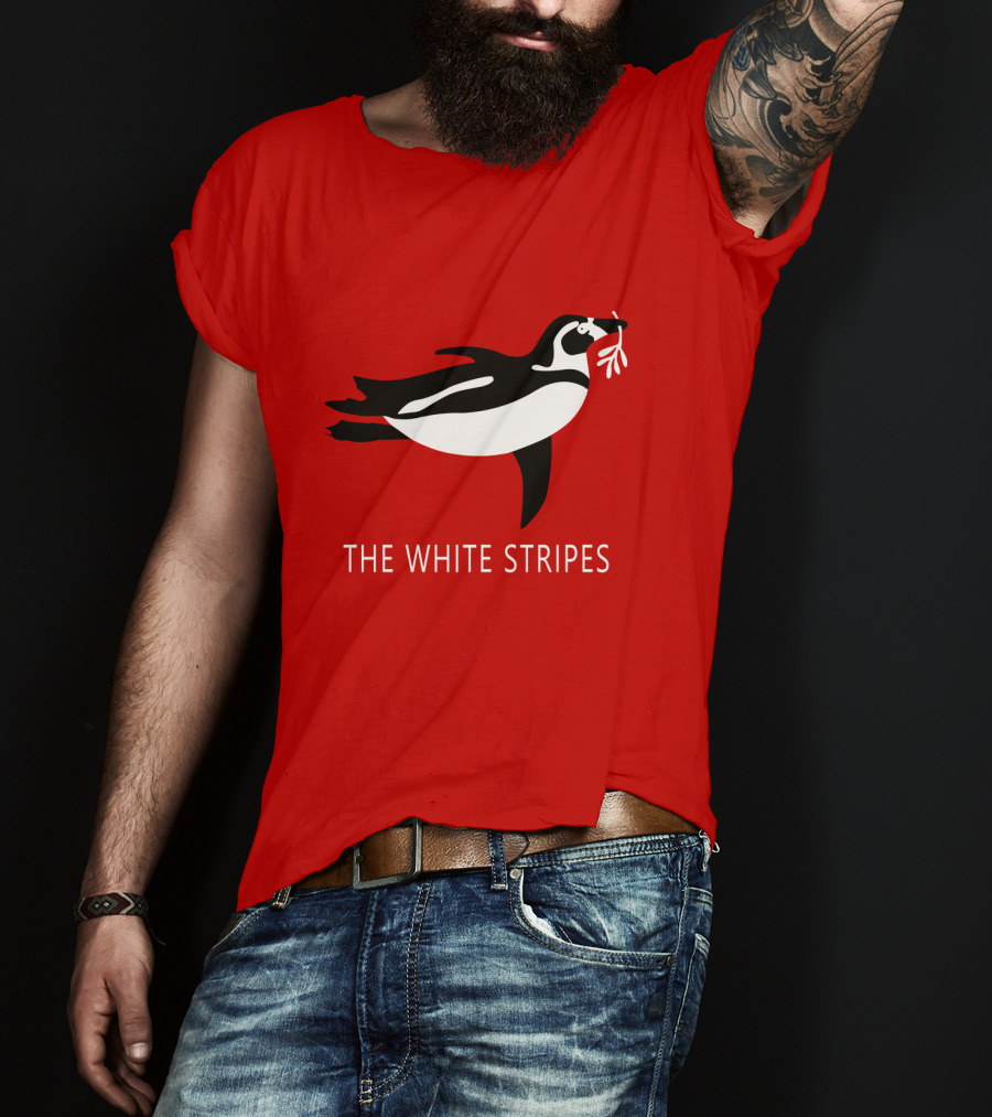 The White Stripes Penguin Tws-Ms T-Shirt