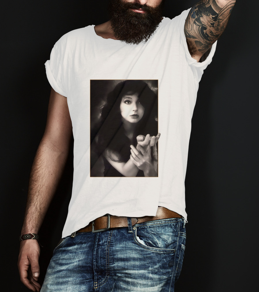 Kate Bush Black And White T-Shirt