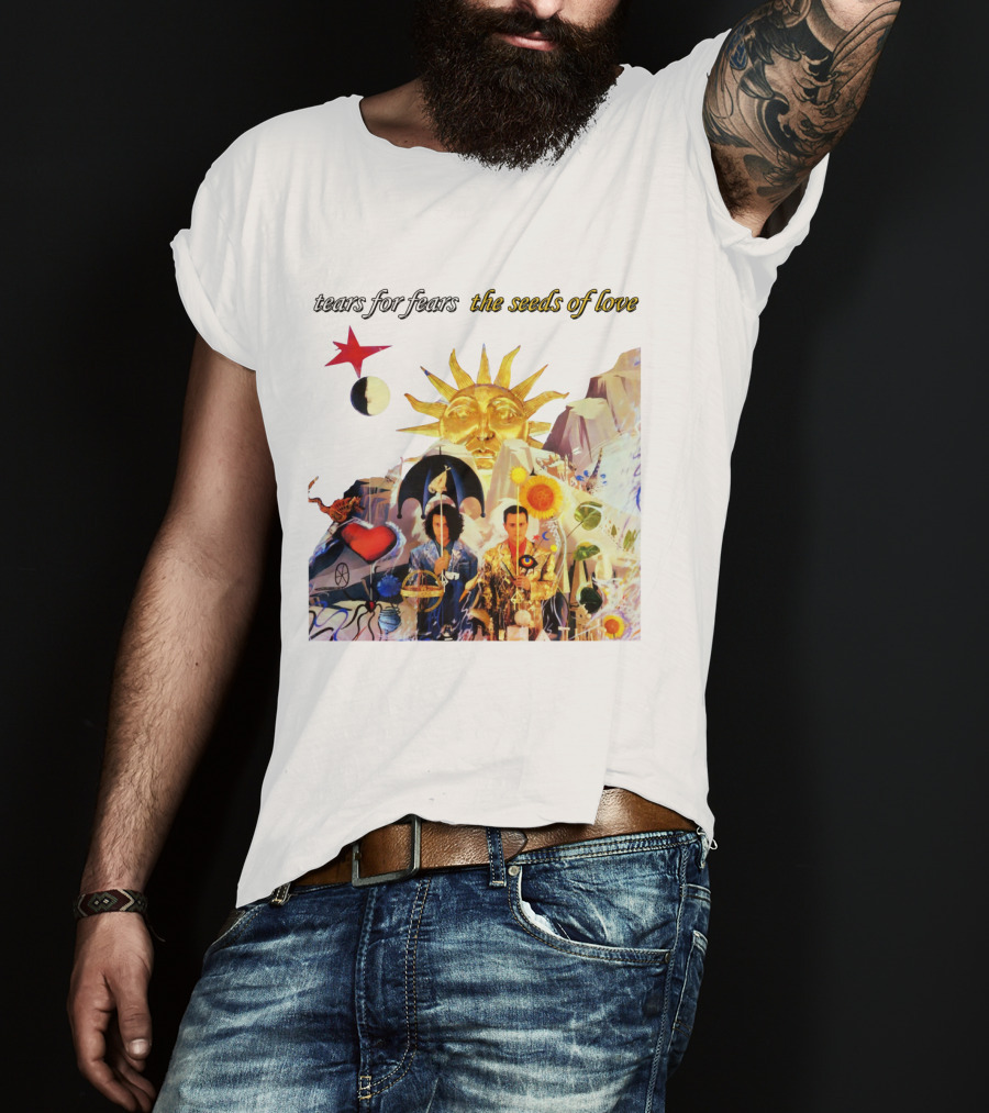 Tears For Fears The Seeds Of Love Album Cover Artwork T-Shirt