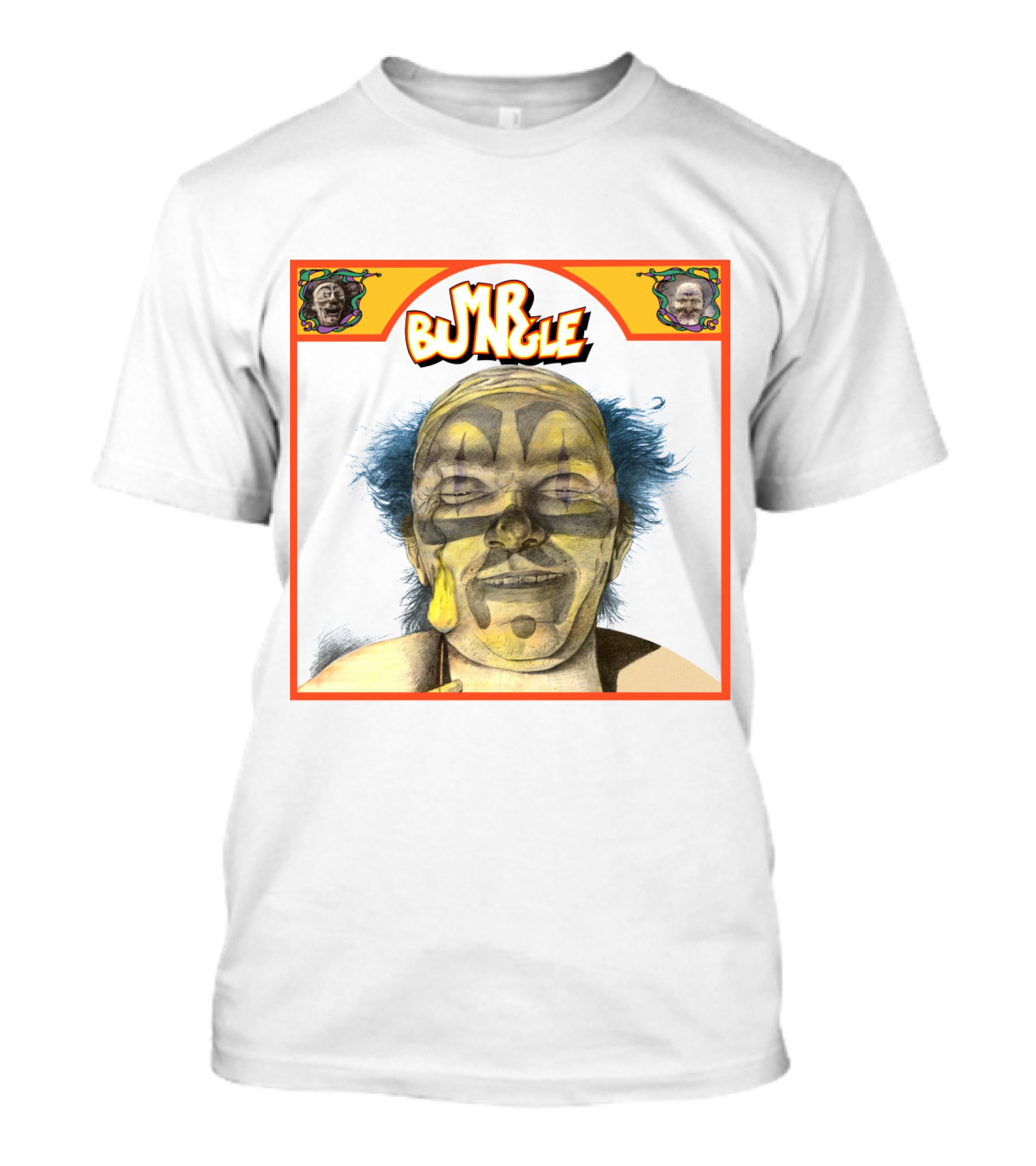Mr. Bungle Clown Face Art Mbg T-Shirt