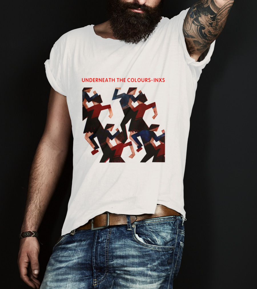 INXS Underneath The Colours Dance Figures T-Shirt