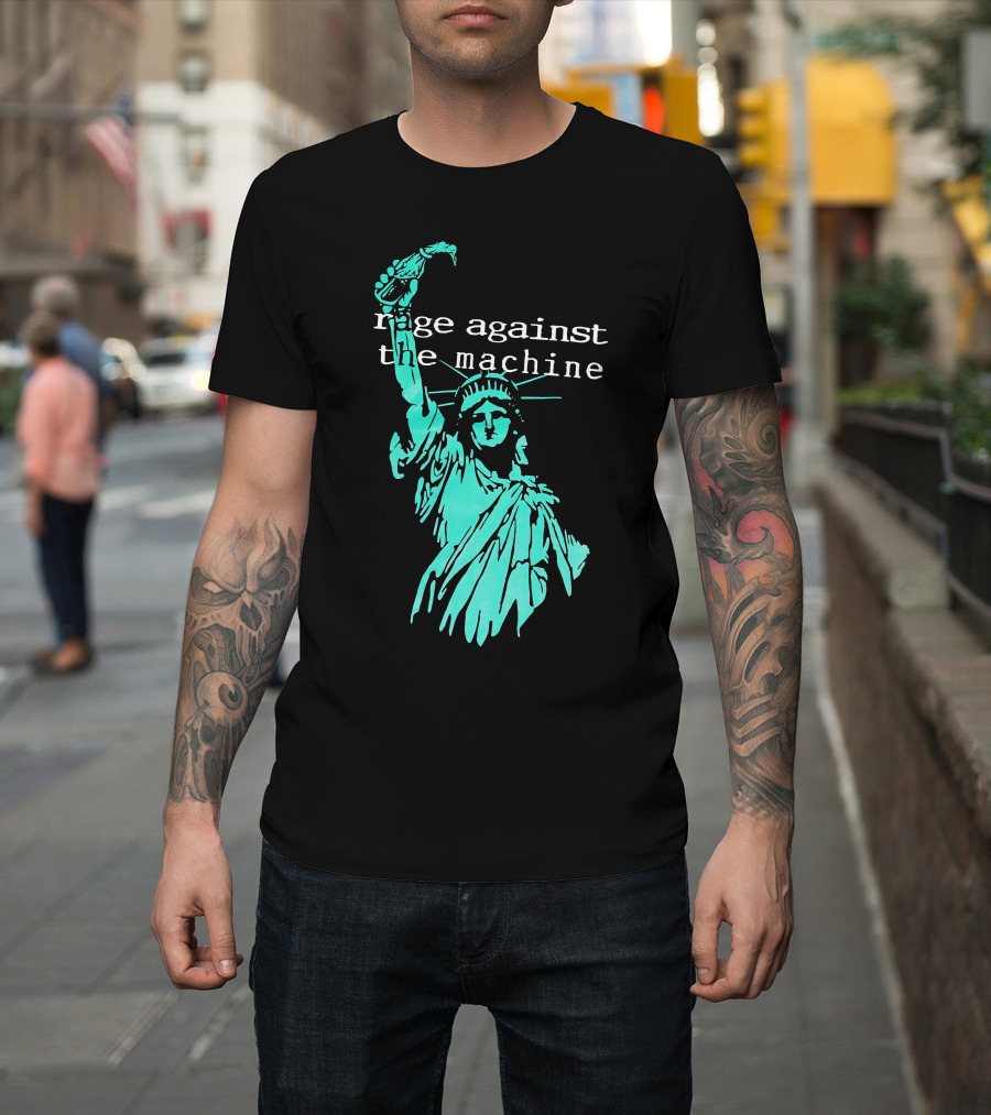Rage Against The Machine Liberty Torch T-Shirt