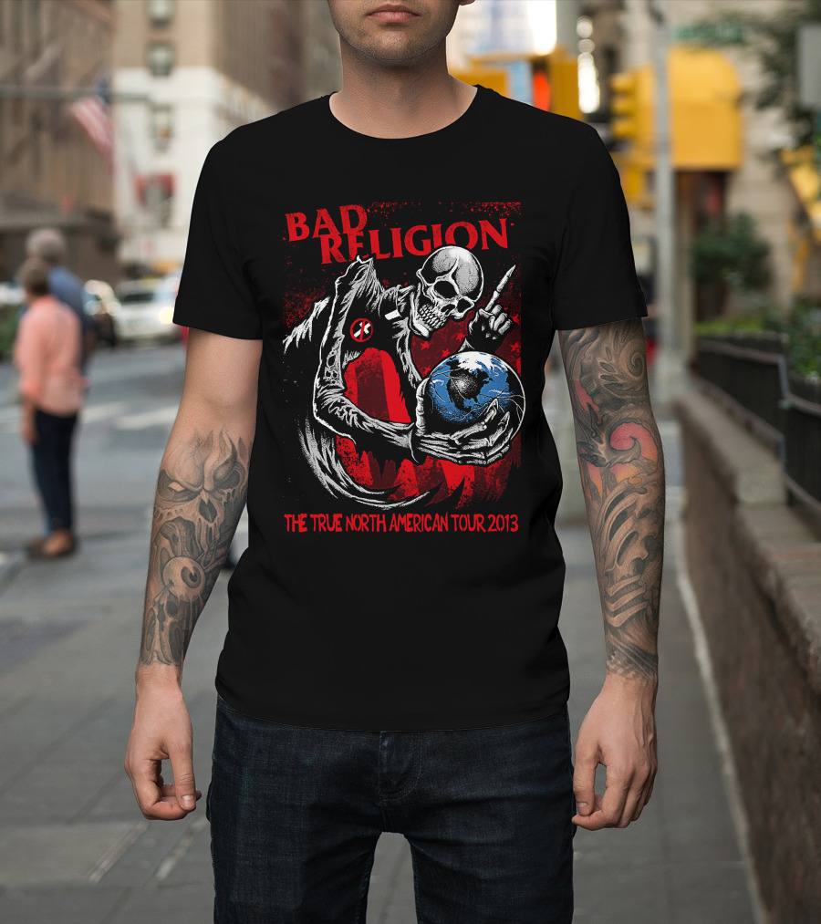 Bad Religion The True North American Tour 2013 T-Shirt