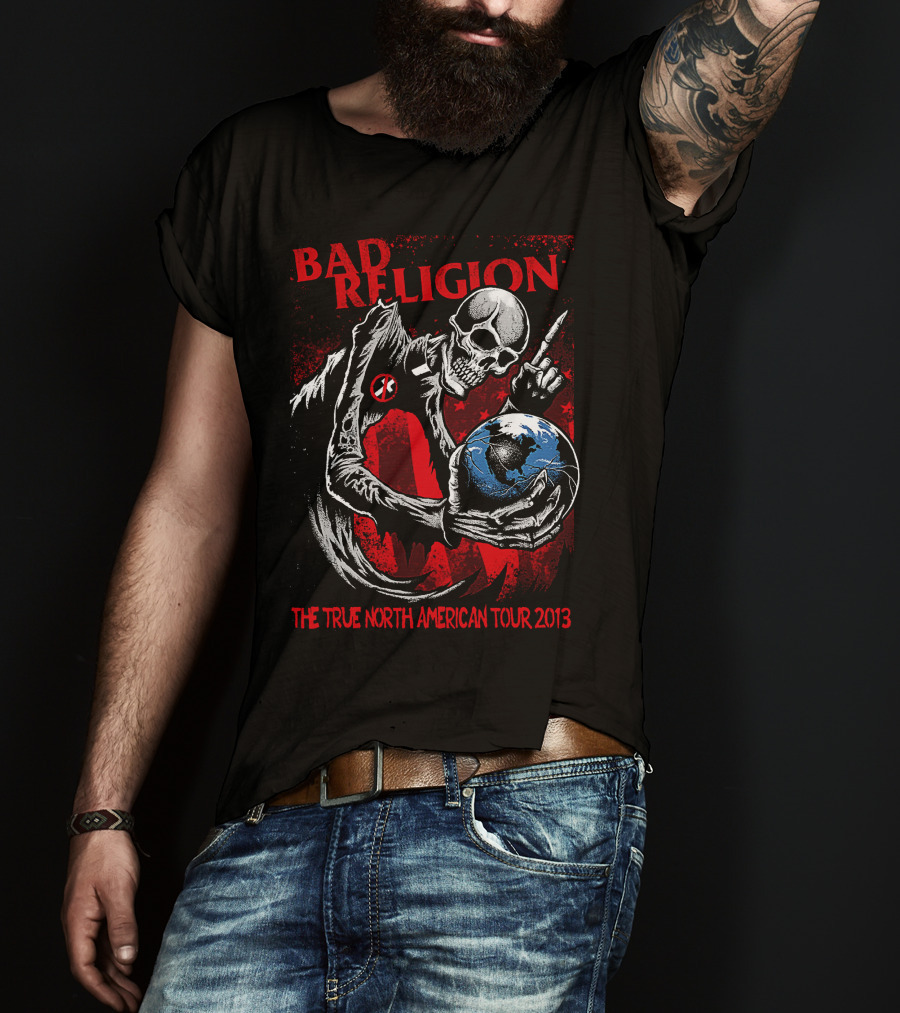 Bad Religion The True North American Tour 2013 T-Shirt