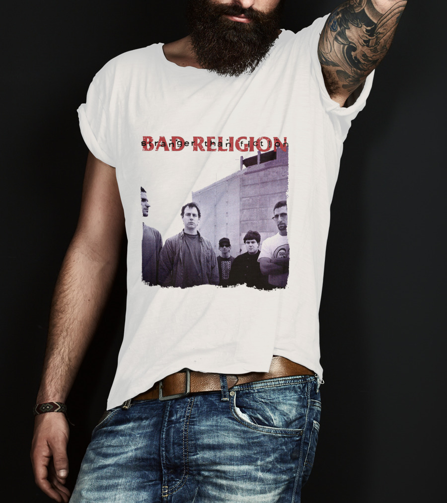 Bad Religion Band Photo На Тёмном Фоне T-Shirt