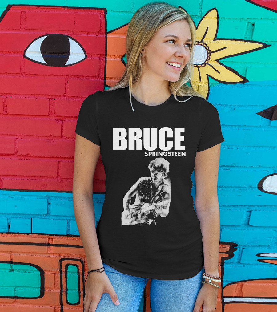 Bruce Springsteen Rock Music Brs T-Shirt