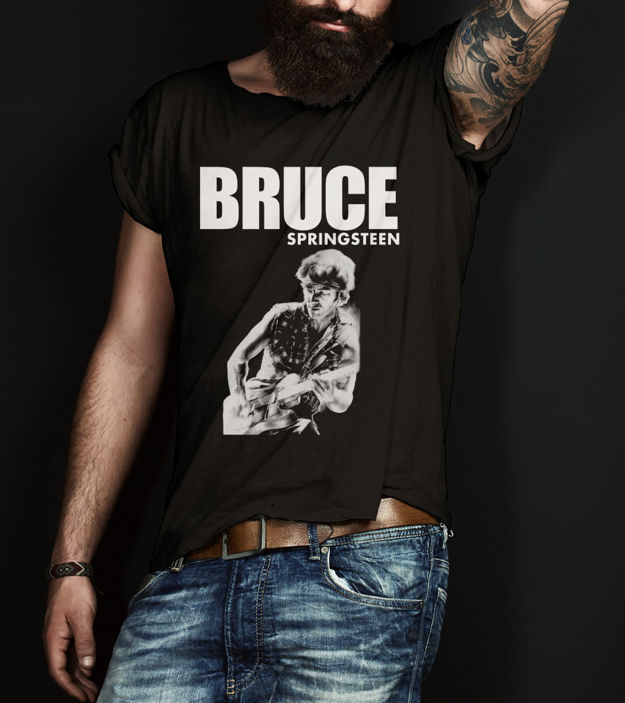 Bruce Springsteen Rock Music Brs T-Shirt