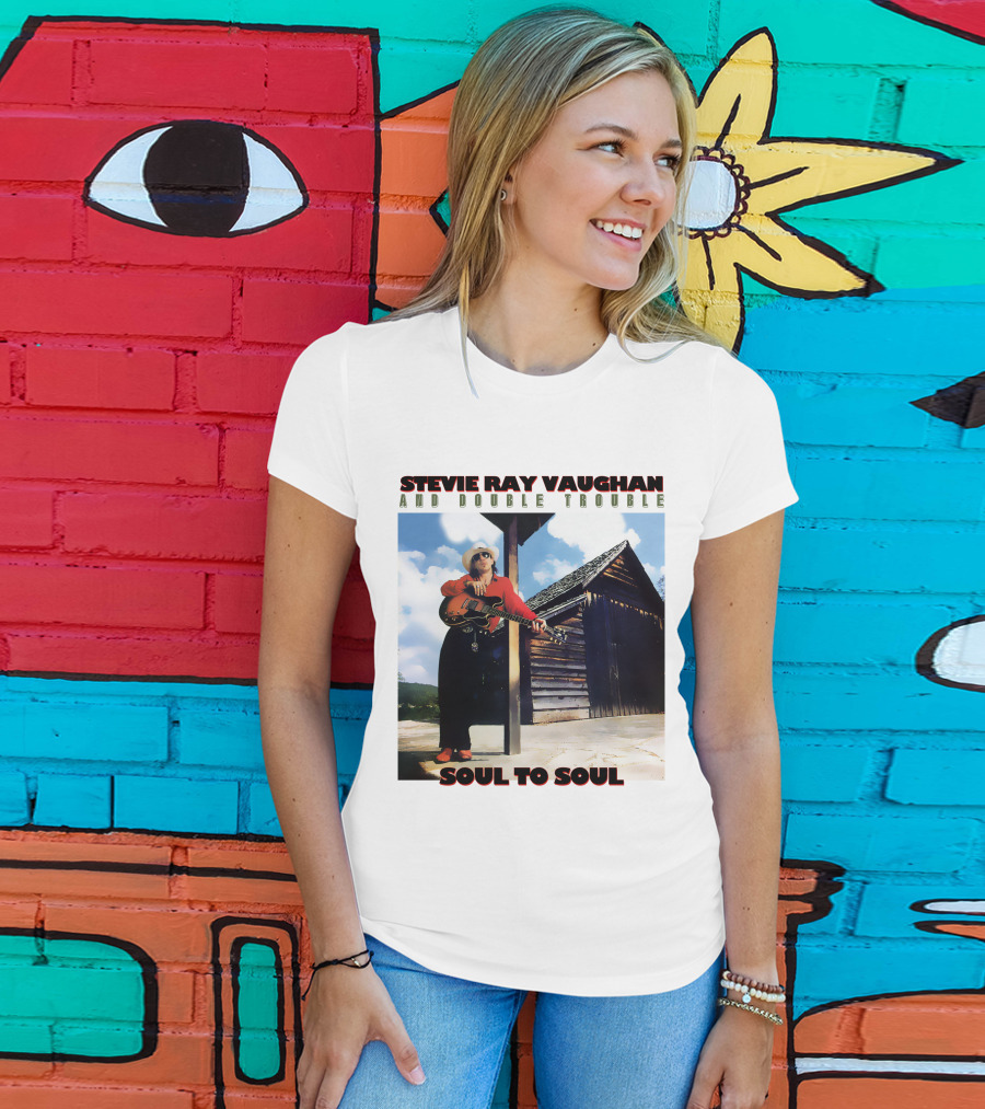 Stevie Ray Vaughan And Double Trouble Soul To Soul T-Shirt