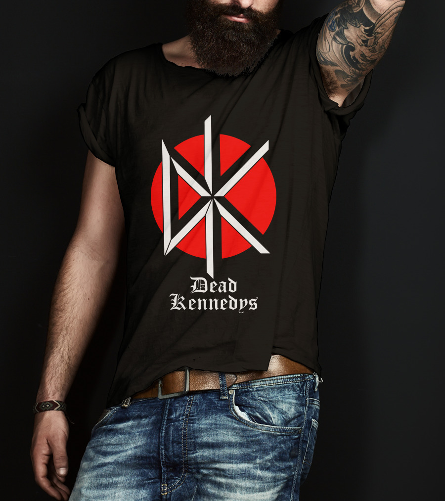 Dead Kennedys Dk Logo Red Circle T-Shirt