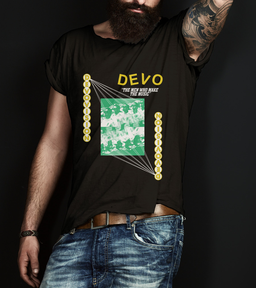 Devo The Men Who Make The Music Devovision T-Shirt