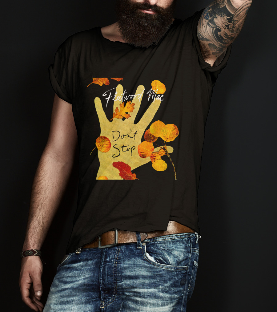 Fleetwood Mac Don't Stop Autumn Leaves T-Shirt