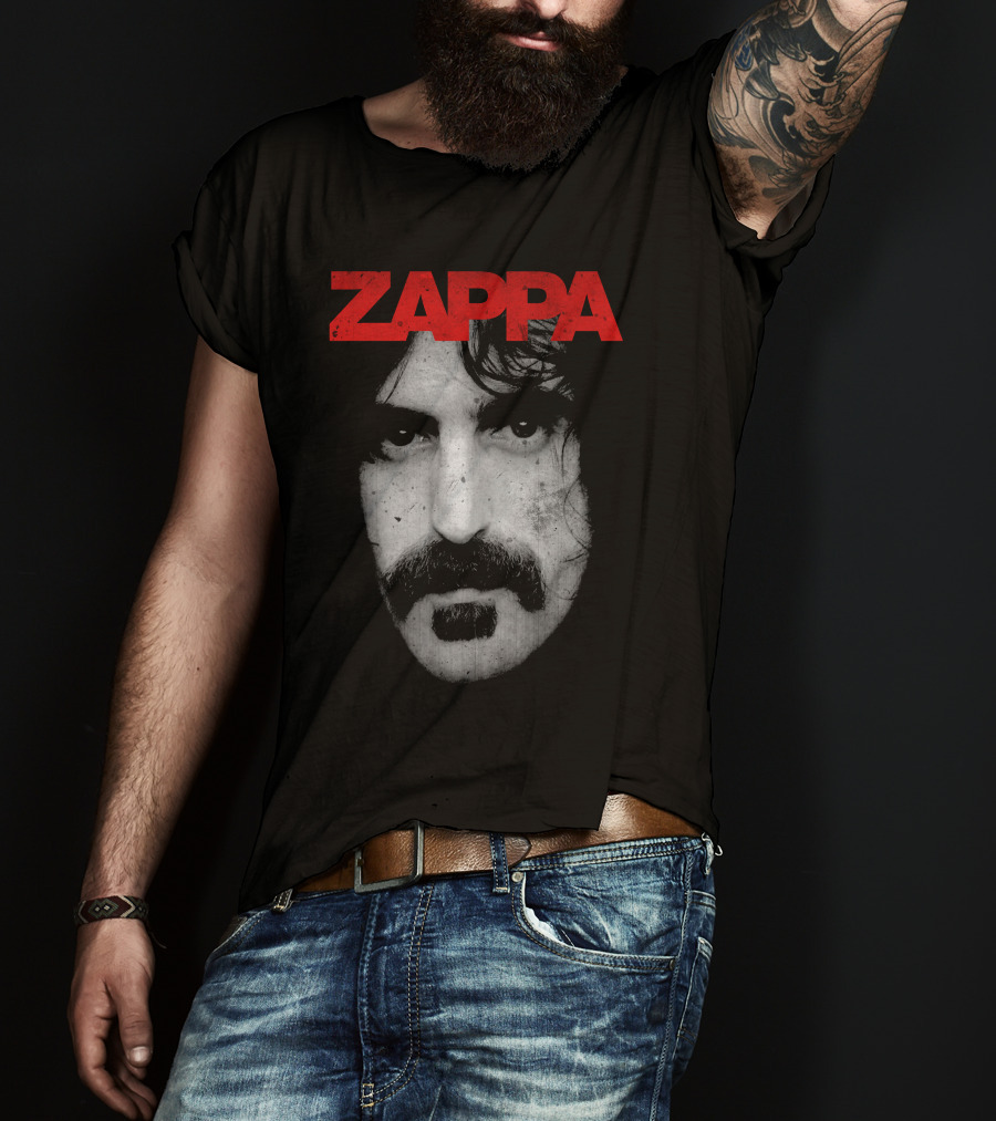 Zappa Fzp 25 Black And White T-Shirt