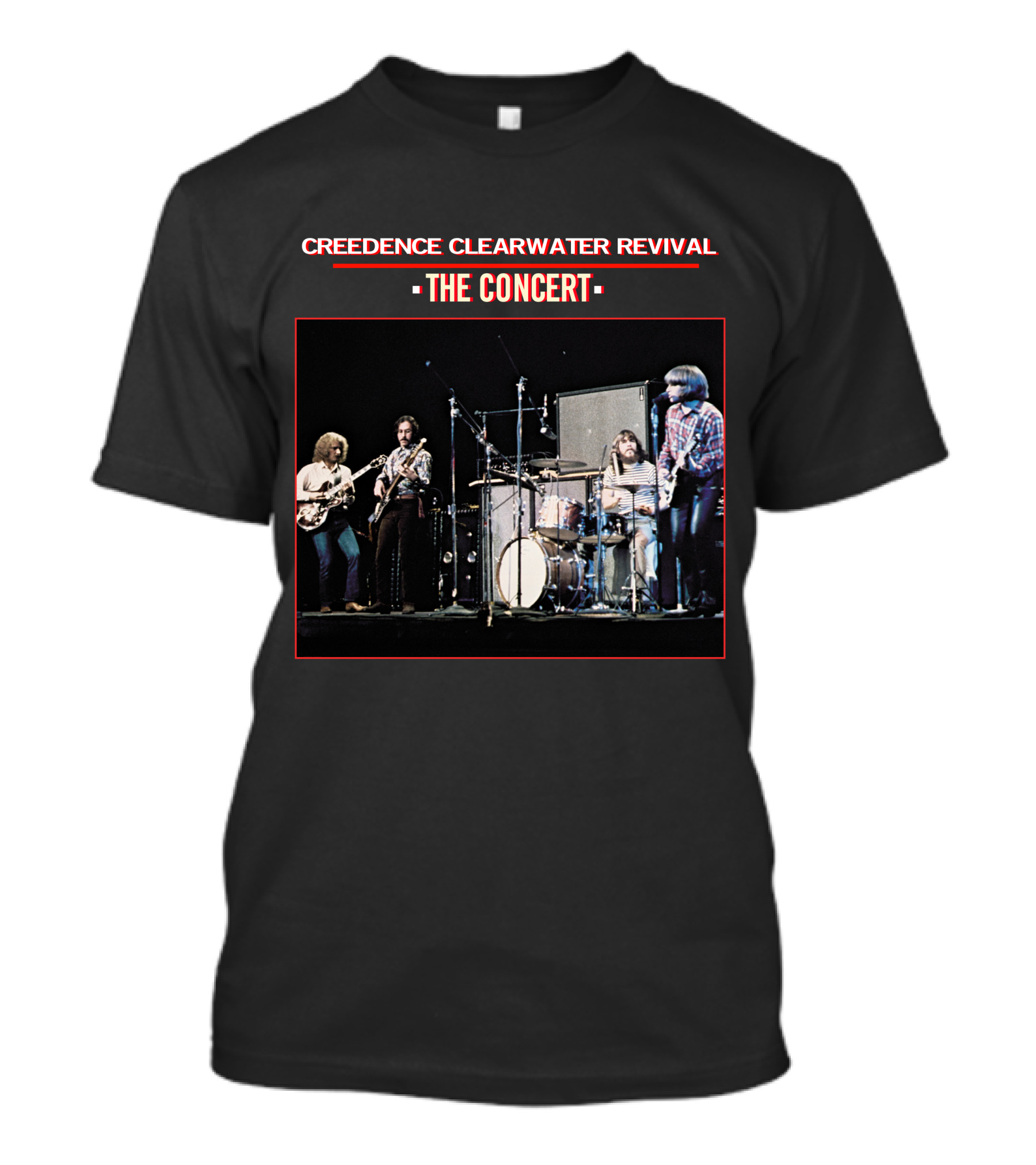 Creedence Clearwater Revival The Concert Live Performance T-Shirt