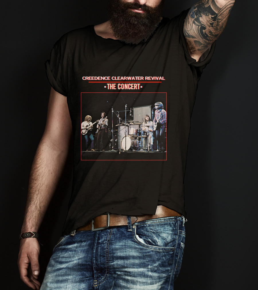 Creedence Clearwater Revival The Concert Live Performance T-Shirt