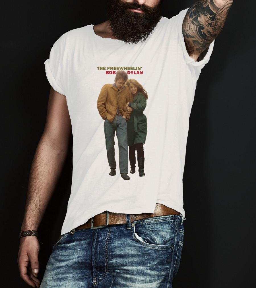 The Freewheelin' Bob Dylan Album Cover T-Shirt