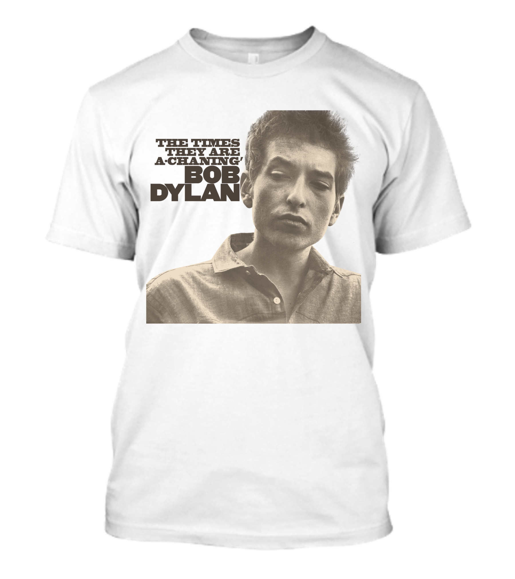 The Times They Are A-Changin' Bob Dylan T-Shirt