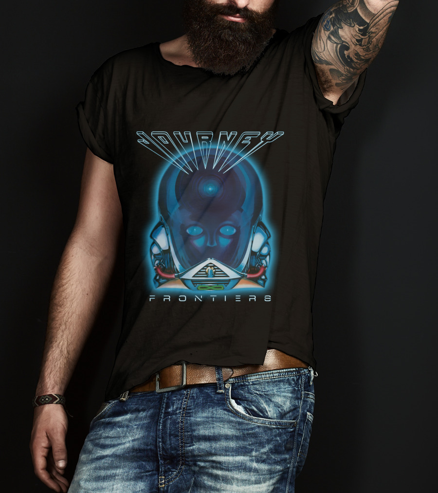 Journey Frontiers 6 Iconic Sci-Fi Album Cover Art T-Shirt