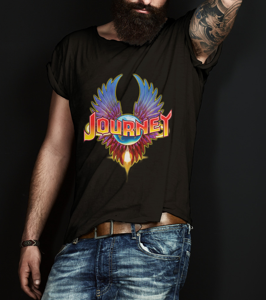 Journey Band Iconic Winged Logo T-Shirt