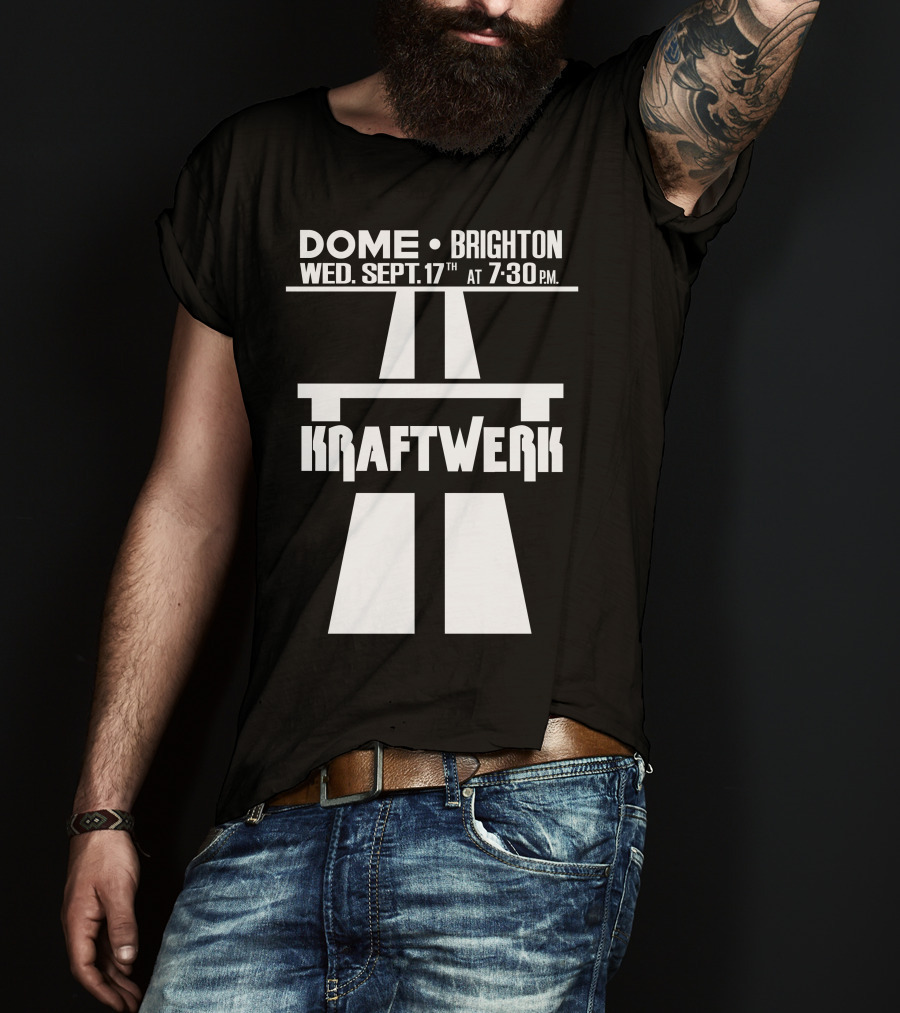 Kraftwerk Brighton Dome September 17Th 7:30 Pm T-Shirt