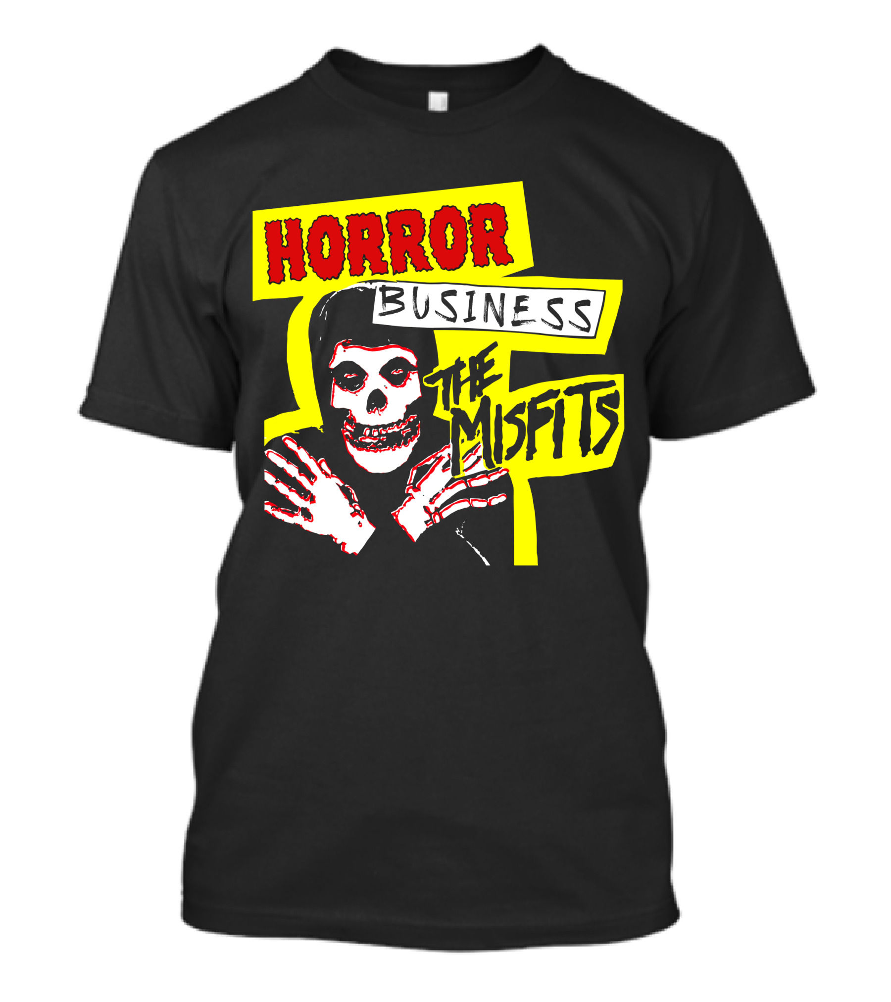 Horror Business The Misfits Skeleton Artwork T-Shirt