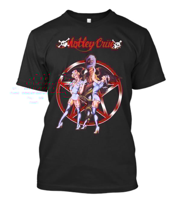 Mötley Crüe Devil Nurse Fantasy Star T-Shirt