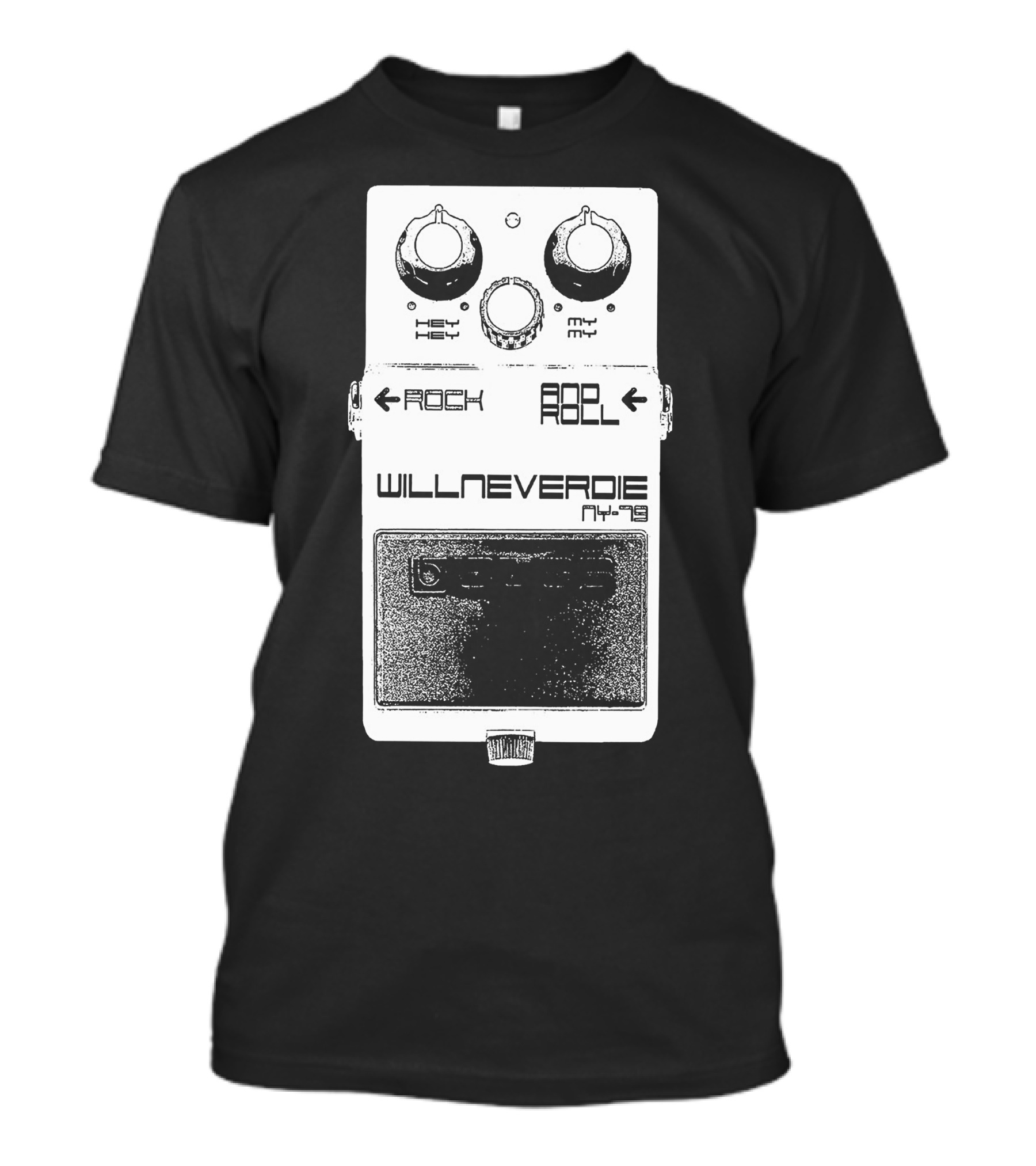 Willneverdie Ny-79 Rock And Roll T-Shirt