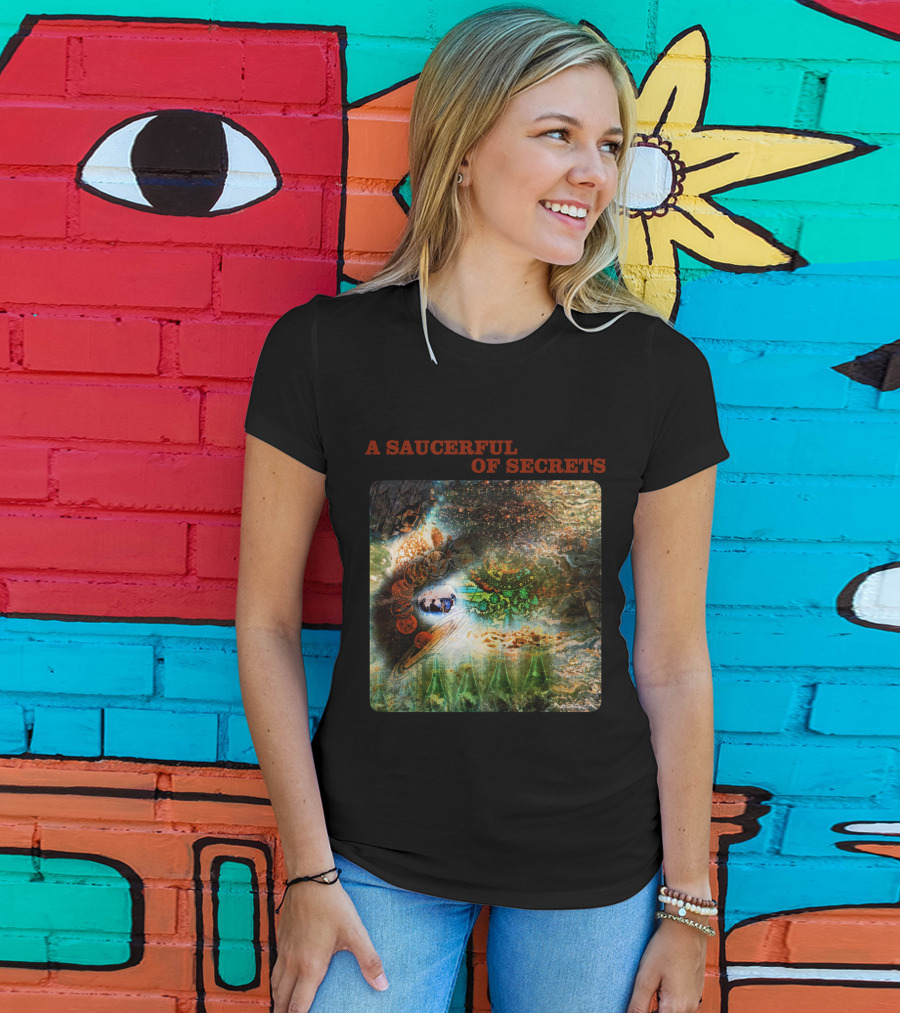 A Saucerful Of Secrets Psychedelic Cosmic T-Shirt