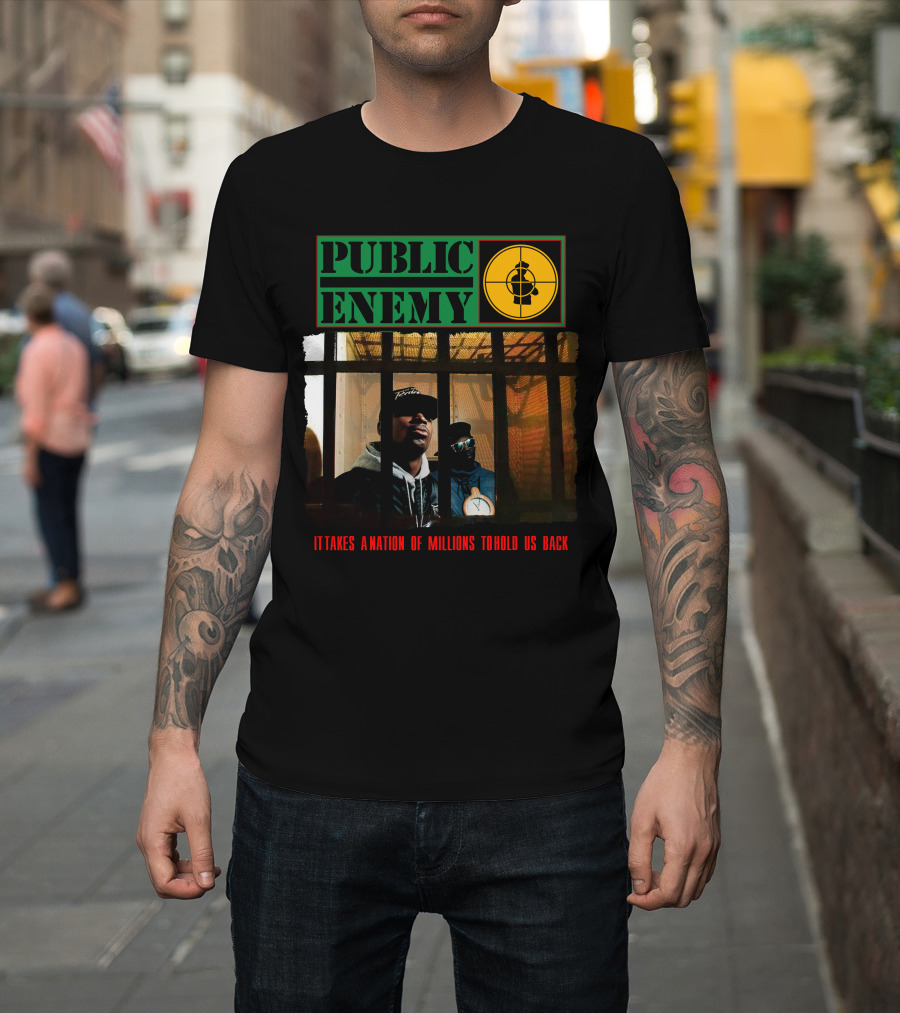 Public Enemy It Takes A Nation Of Millions To Hold Us Back T-Shirt