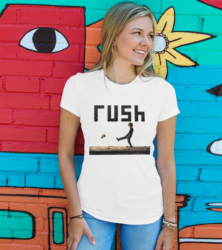 Rush Roll The Bones Skull Kick T-Shirt