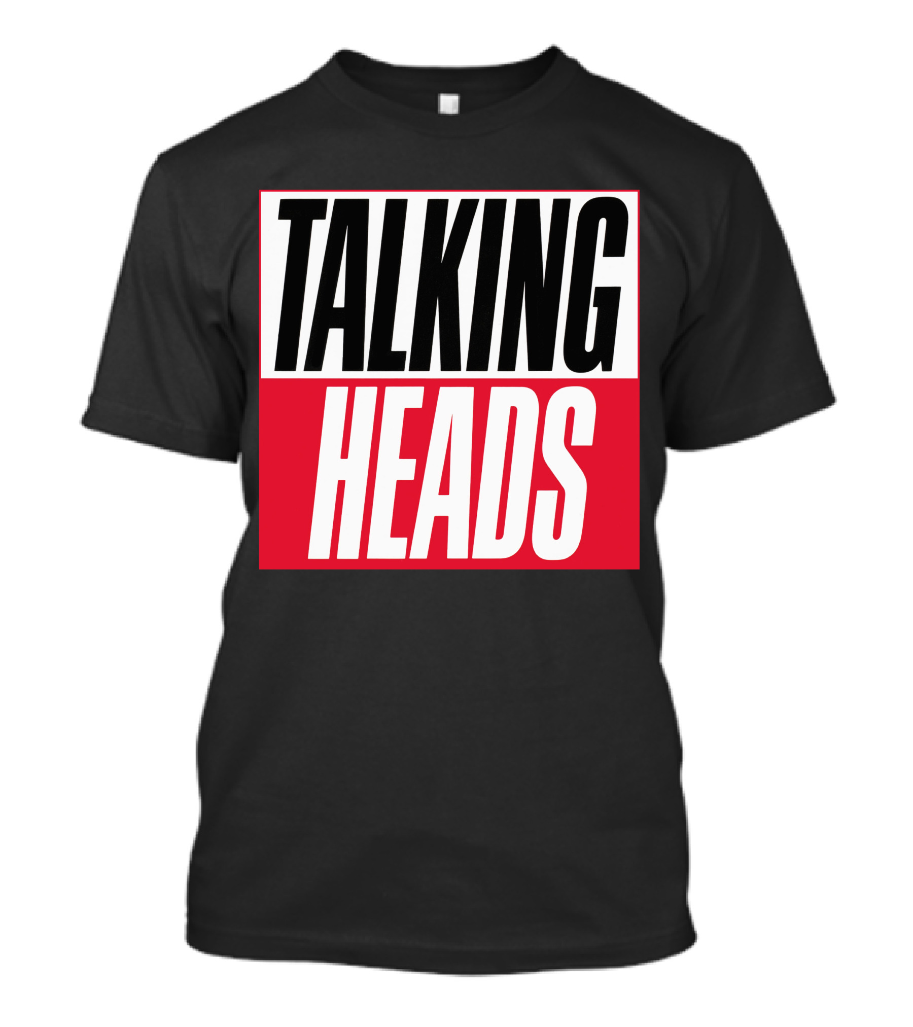 Talking Heads Red Black White Bold T-Shirt