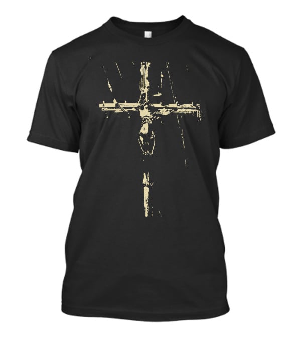 Crucifixion Image With Tdr T-Shirt