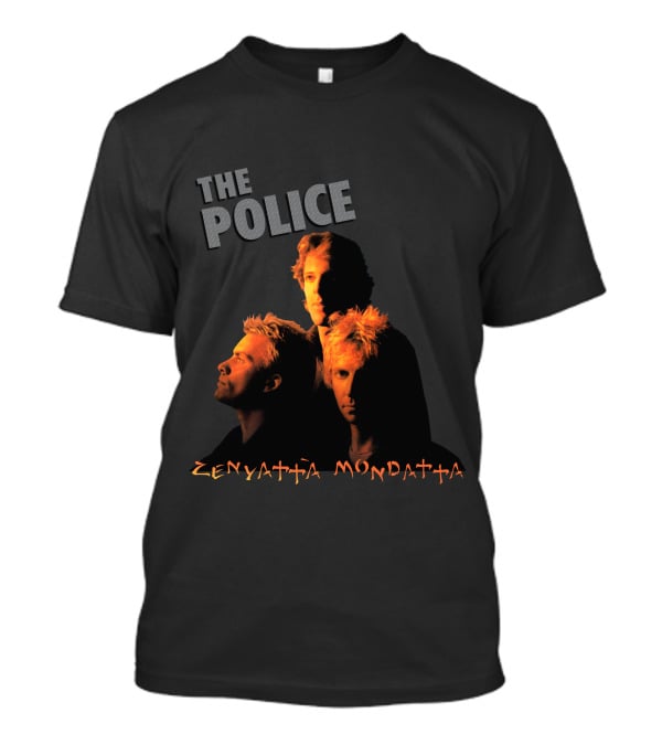 The Police Zenyatta Mondatta 1980 Album Cover Art T-Shirt