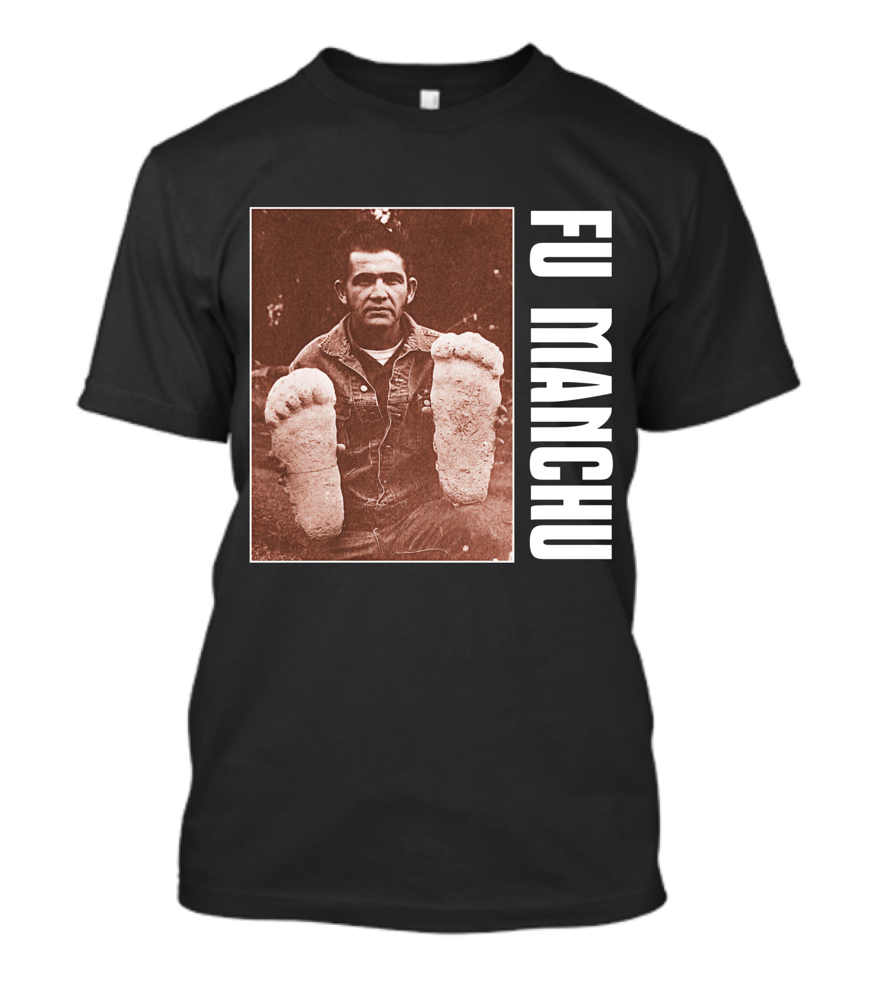 Fu Manchu Bigfoot Photo Fmc-23B T-Shirt